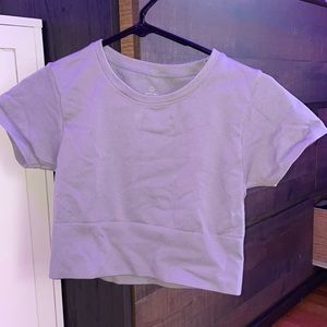 Aerie: Offline Seamless Cropped T-shirt